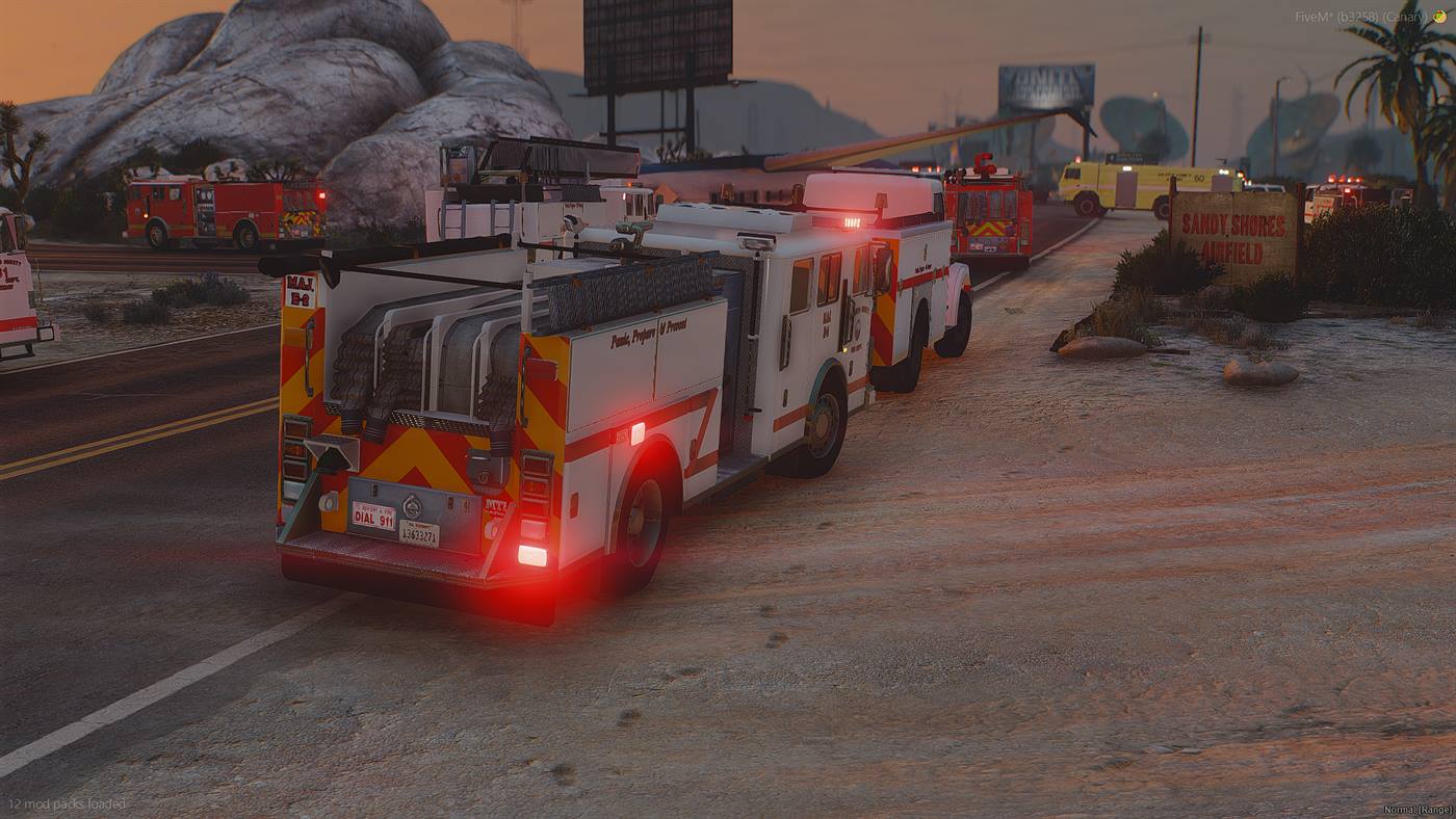 SA EMS fire response unit